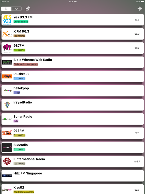 Screenshot #4 pour Singapore Radio - Tune in to Singapore