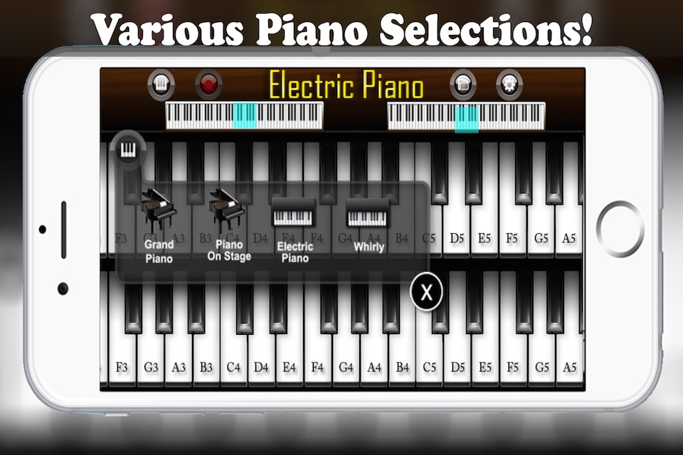 Virtual Piano Pro - Real Keyboard Music Maker with Chords Learning and Songs Recorder screenshot 3