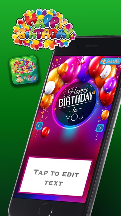 Screenshot #2 pour Joyeux anniversaire cartes - Messages d'amour mignon,meilleurs vœux et salutations pour des occasions spéciales