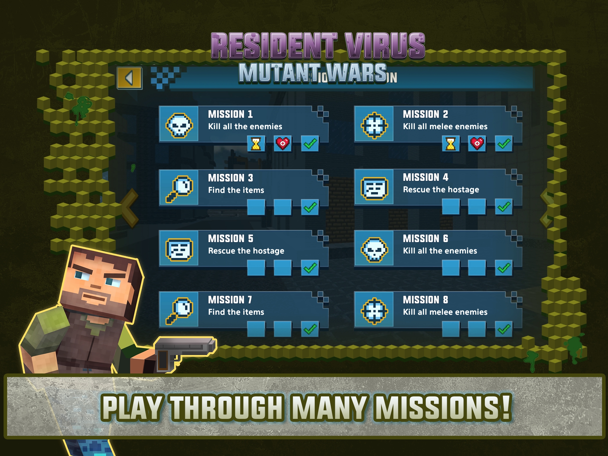 Resident Virus Mutant Wars