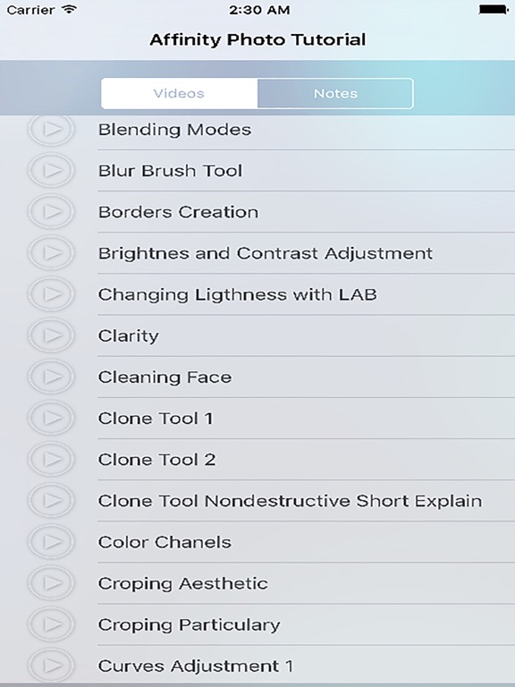 Screenshot #4 pour Affinity Photo Tutorial