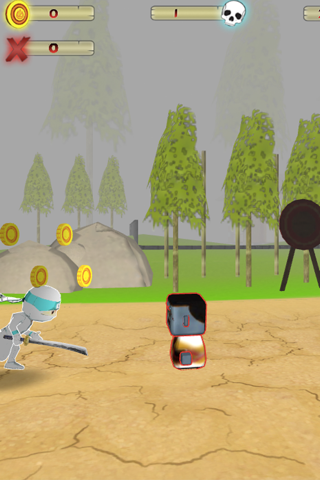 Ninja Warrior Runner - The World of Knight Jump Free Game screenshot 4
