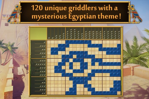 Egypt Picross. Pharaoh's Riddles. Griddlers Game screenshot 3