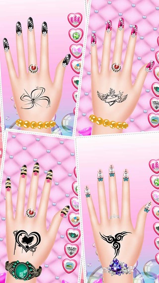 ファッション爪サロン 美容スパ ゲーム女の子のため - プリンセス変身デザインをマニキュアし ドレスアップのおすすめ画像5