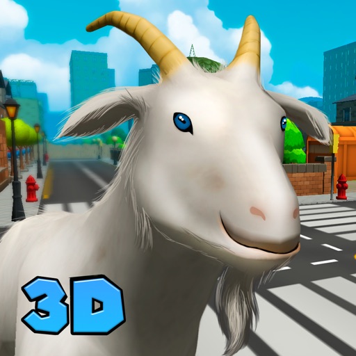 Crazy Goat Rampage 3D Full icon