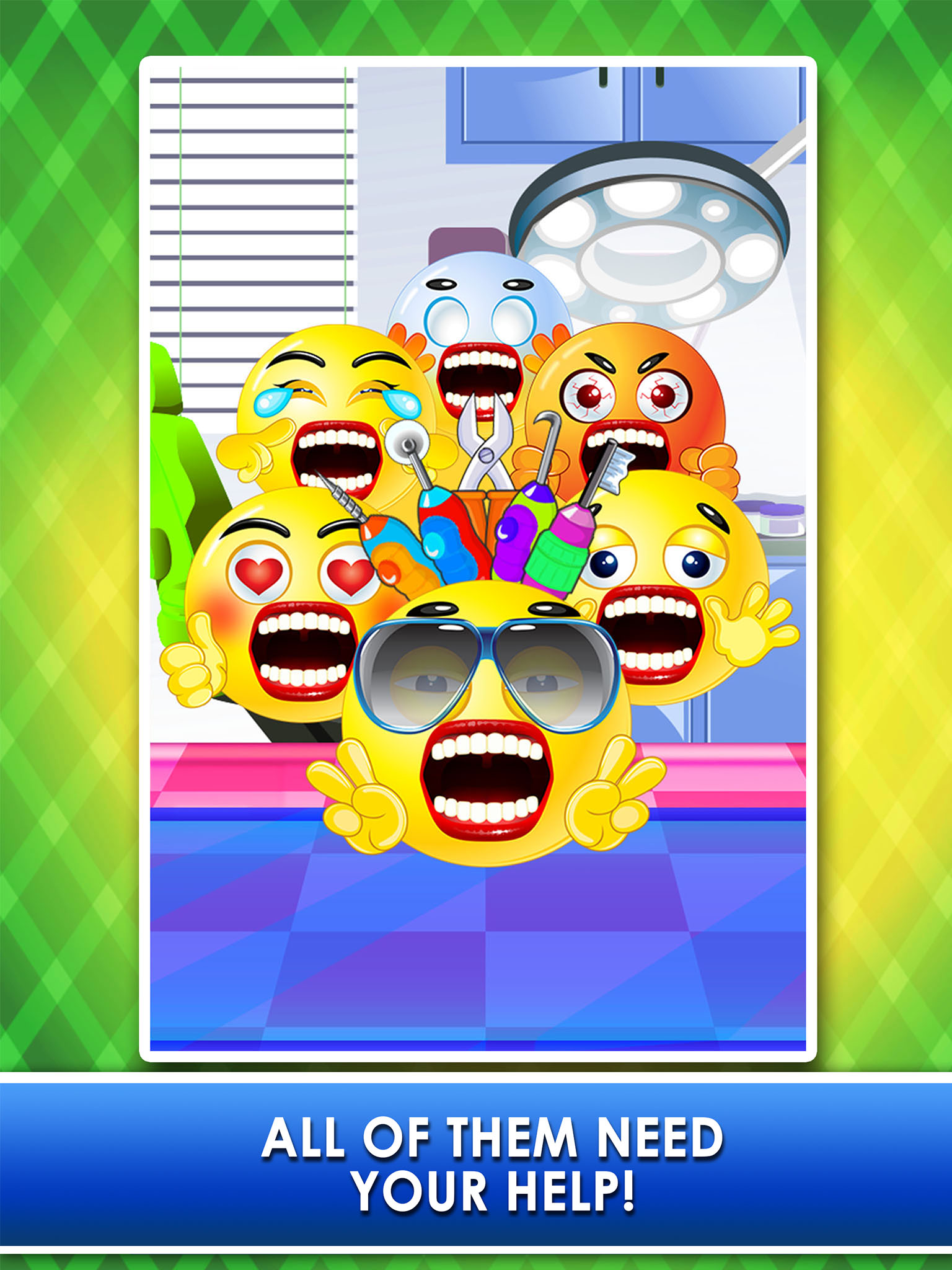 Emoji Dentist Doctor Salon - little spa kids games!