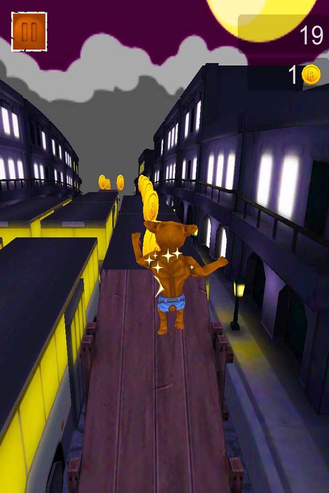 City Night Endless Infinite Vampire Runner screenshot 4