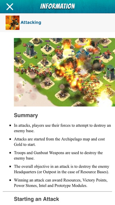 Screenshot #3 pour Complete guide for Boom Beach - Tips & strategies