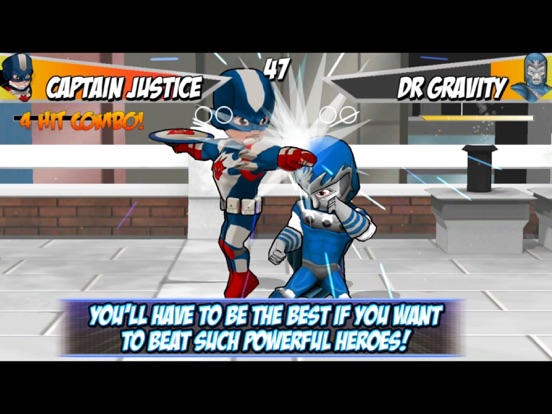 Superheros 2 Free fighting games screenshot