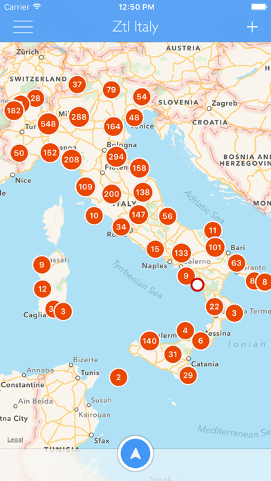 Screenshot #1 pour ZTL Italie - Zone à circulation limitée