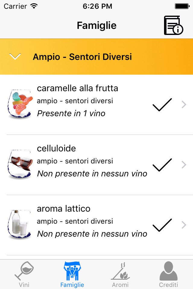 Aromi dei Vini Lite screenshot 3