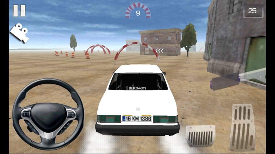 #2. Sahin Drift 3D (iOS) By: ahmet kocak