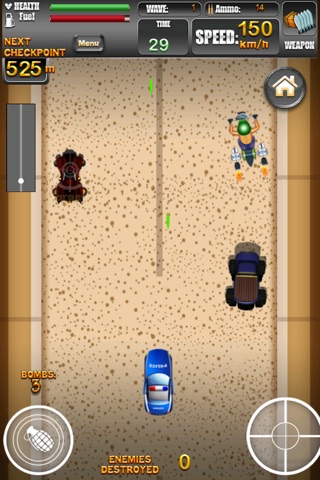Extreme Police Car Highway Chase Pro - best driving and shooting game screenshot 3