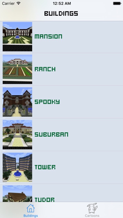 Unlimited Building & House and Cartoon Guide for Minecraft FREE