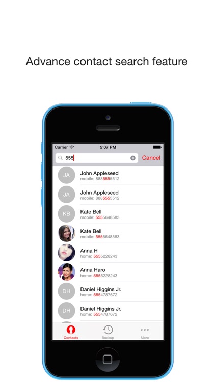 My Contacts Manager - Merge duplicate, backup, delete and manage your address book with dropbox screenshot-3
