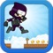 AAA Shinobi Chibi Running  is a Free running Game and Jumping