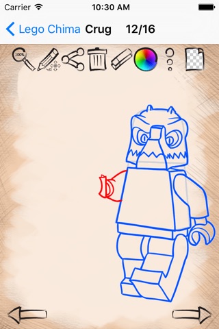 Drawing Ideas Lego Chima Version screenshot 3