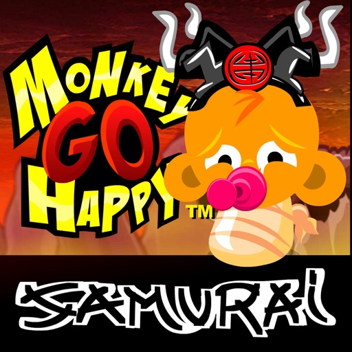 Monkey GO Happy Samurai Icon