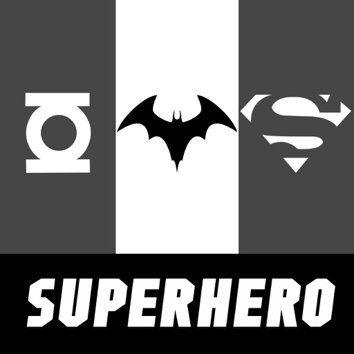 Best Superhero Quiz - Guess Most Popular Anime & Cartoon Superheroes Characters Names Icon