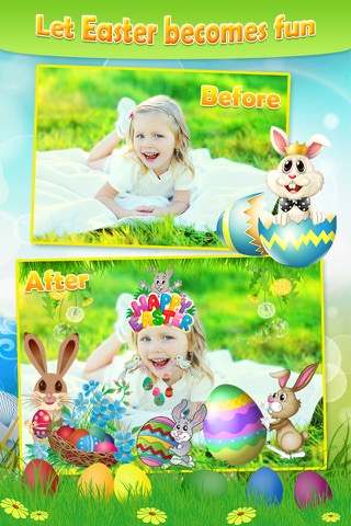 Easter Photo Sticker.s Editor - Bunny, Egg & Warm Greeting for Holiday Picture Cardのおすすめ画像4