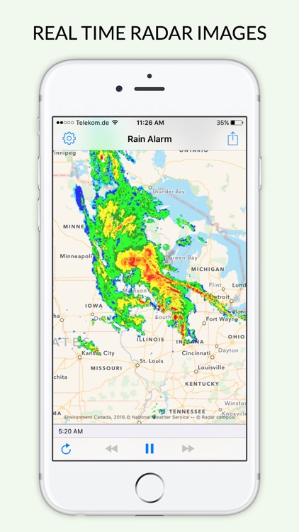 Rain Alarm - Radar & Push