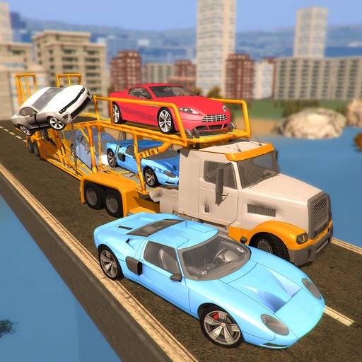 Car Transport Trailer Truck 3D iOS App