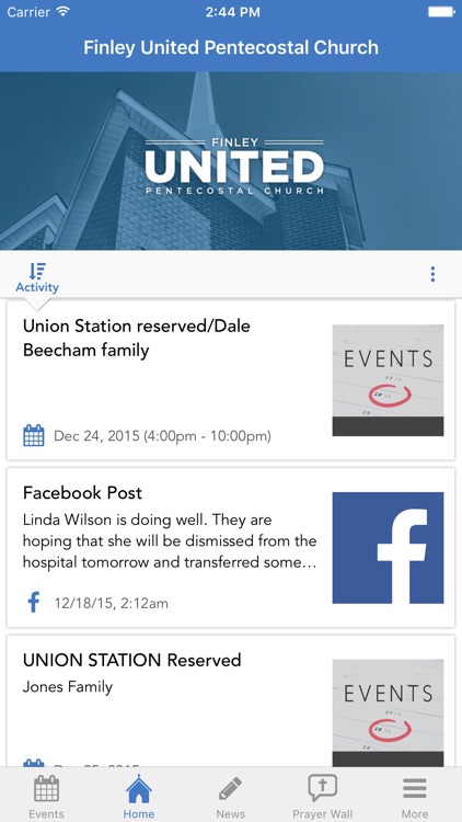 Finley United Pentecostal App