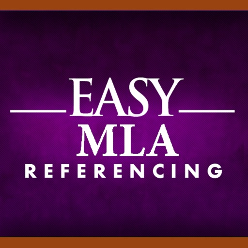 Easy MLA Referencing icon