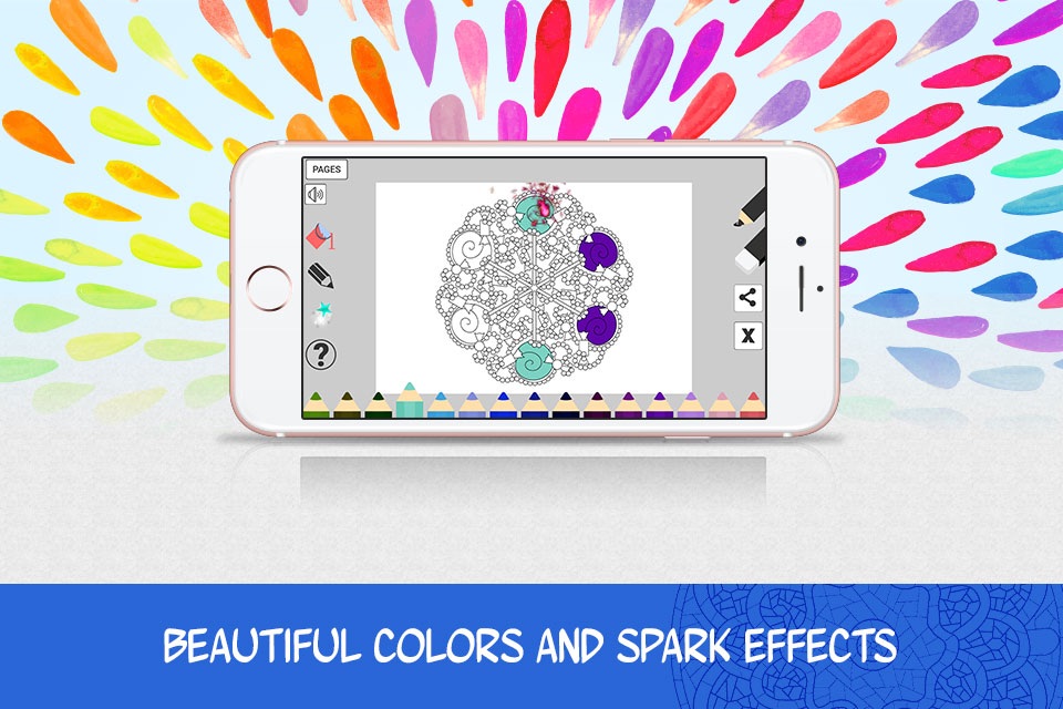 ColorMind: Coloring Book for Adults Who Believe in Magic screenshot 2