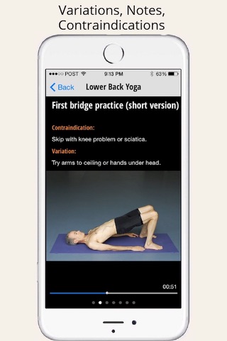 Lower Back Yoga - Floor Class screenshot 3