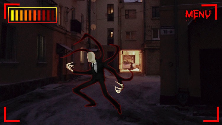 Radar for Slender Man Horror Joke