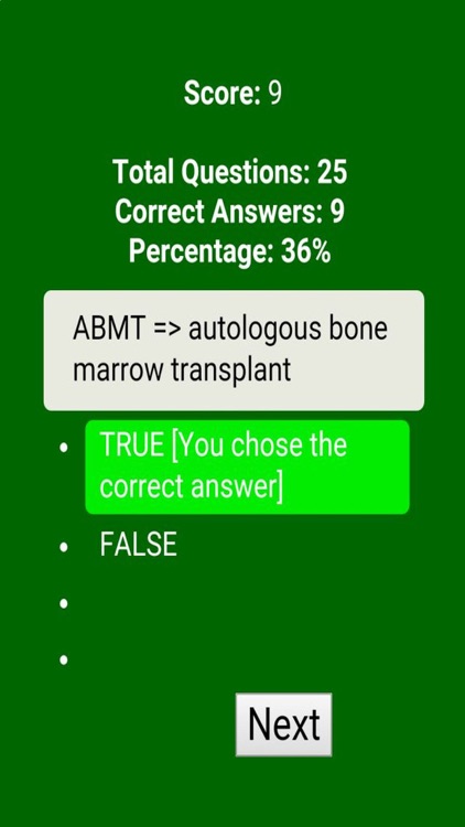 Medical Acronyms & Abbreviations Quiz screenshot-4