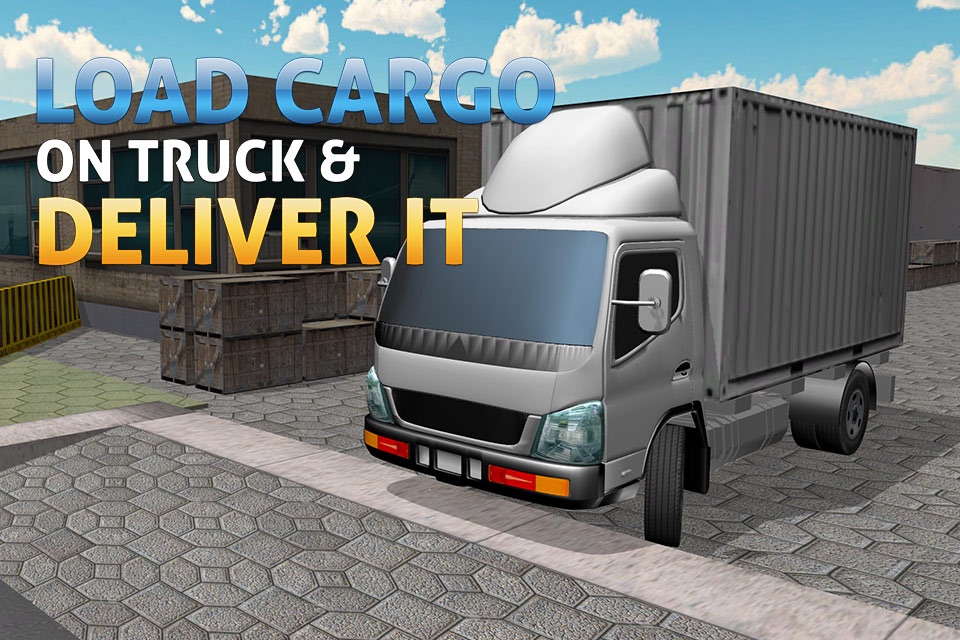 3D Cargo Truck Simulator – Mega lorry Driving & parking simulation game screenshot 4