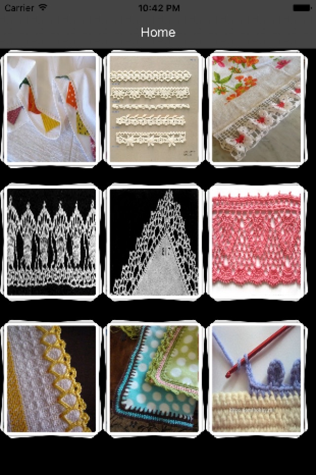 Crochet Edging Patterns screenshot 2