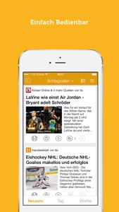 Sportnachrichten - Fußball, Bundesliga, Formel 1, Boxen, Tennis, Handball & Basketball screenshot #5 for iPhone