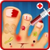 クレイジー小さなモンスターつま先爪仮想外科ドクター - 無料の楽しい子供病院ゲーム