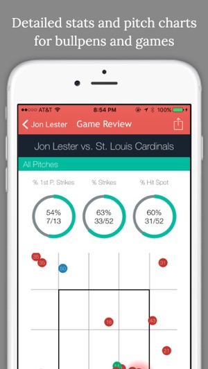 Pitch Cast - Baseball/Softball Pitch Tracker(圖3)-速報App