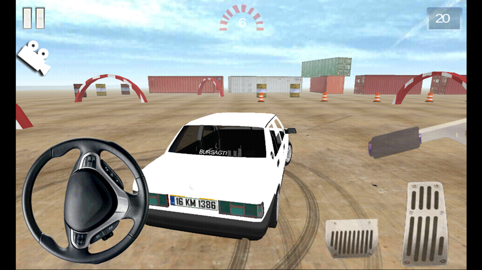 #1. Sahin Drift 3D (iOS) By: ahmet kocak