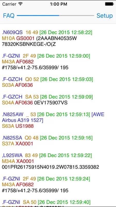 ACARS screenshot 1 of 3
