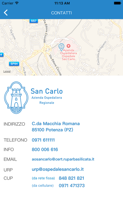 Screenshot #2 pour Ospedale San Carlo Potenza