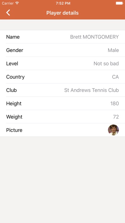 Tennis Log