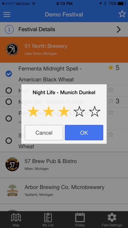 BeerFestList screenshot-4