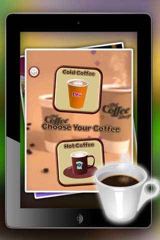 iCe & hot Coffee maker - Make creamy dessert in this cooking fever game for kids screenshot 4