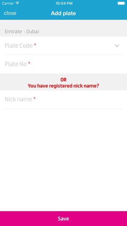 RTA Parking UAE (United Arab Emirates)