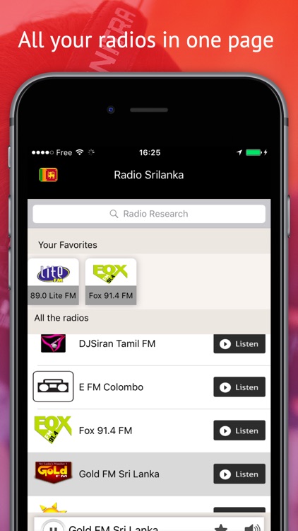 Radio Sri Lanka - Radios SRI FREE