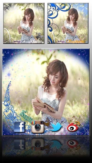 PhotoJus Horoscope FX -  Zodiac and Astrology Overlayのおすすめ画像1