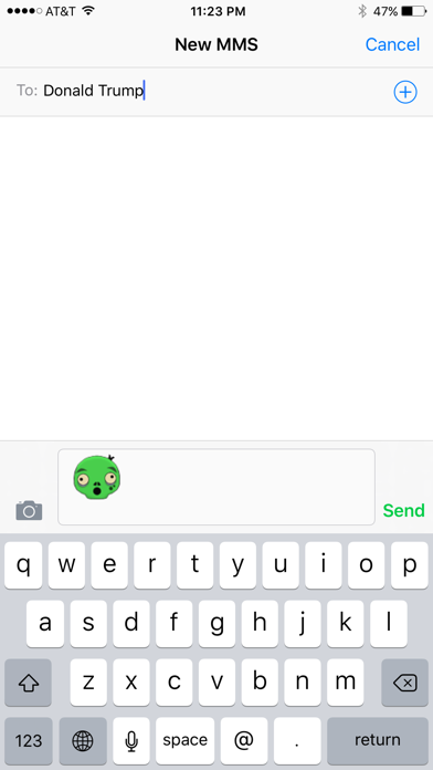 How to cancel & delete Zombie Emoji Keyboard from iphone & ipad 1