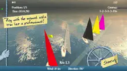 cleversailing lite - sailboat racing game iphone screenshot 2