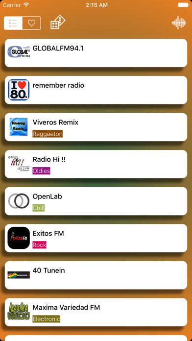Screenshot #1 pour Radio - Música Gratis -  FM - La mejor radio española