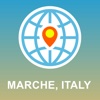 Marche, Italy Map - Offline Map, POI, GPS, Directions
